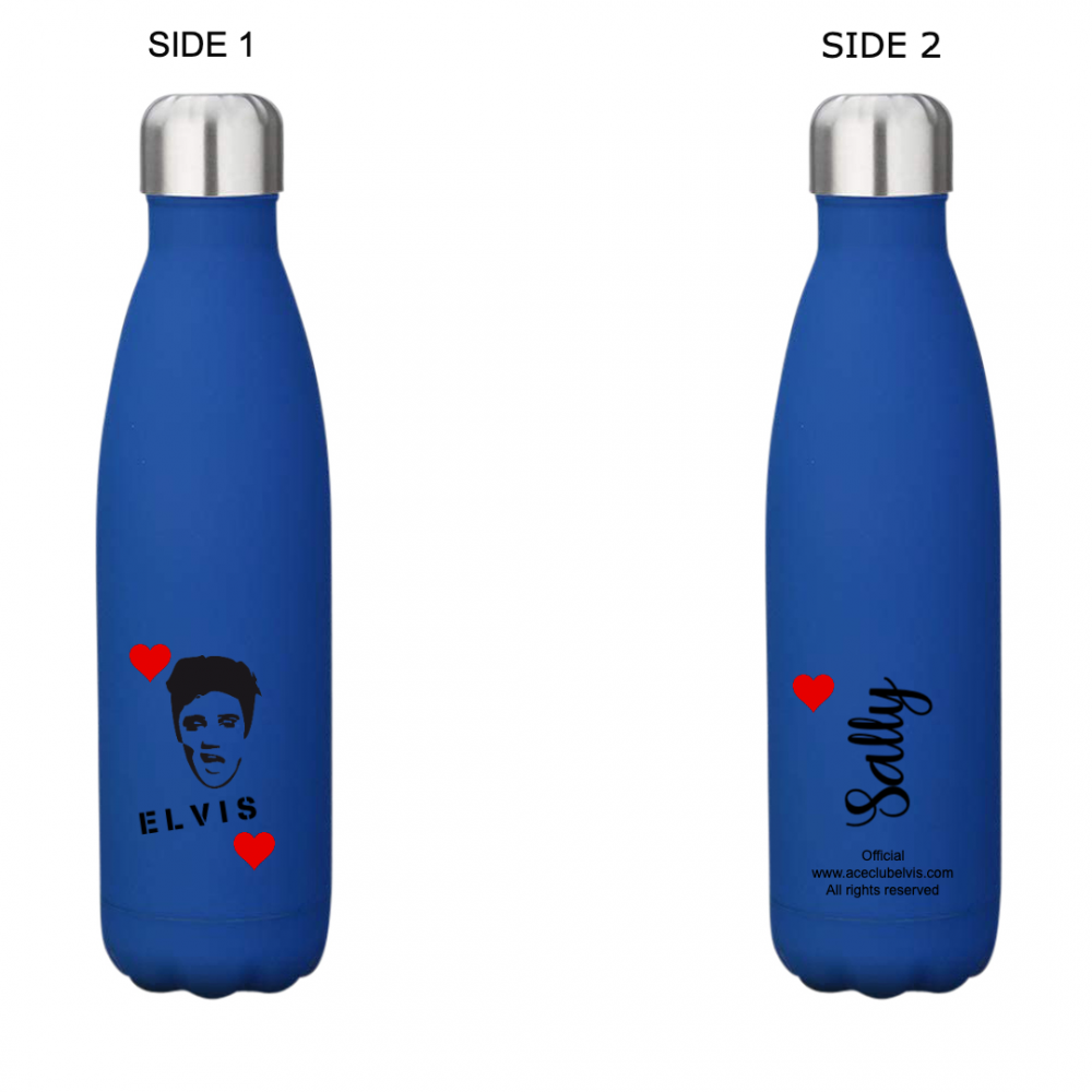 elvis presley face bottle